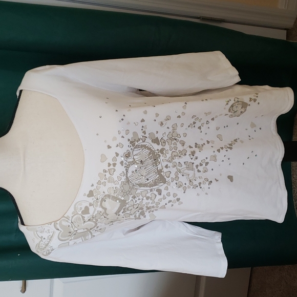 Coldwater Creek Tops - Coldwater Creek Heart Top